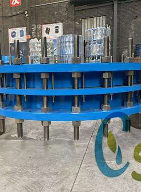 Q235材质传力接头 VSSJAF双法兰传力伸缩节调节管路长短用