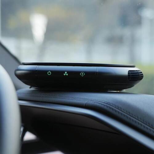 车载汽车空气净化器车内除异味甲醛负离子太阳能辅助充电汽车氧吧