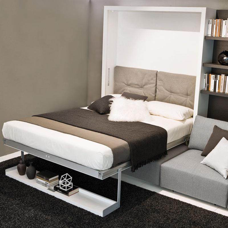 电动壁床折型叠隐形床沙发小一体户客厅壁床AMM-普通带沙隐形床五