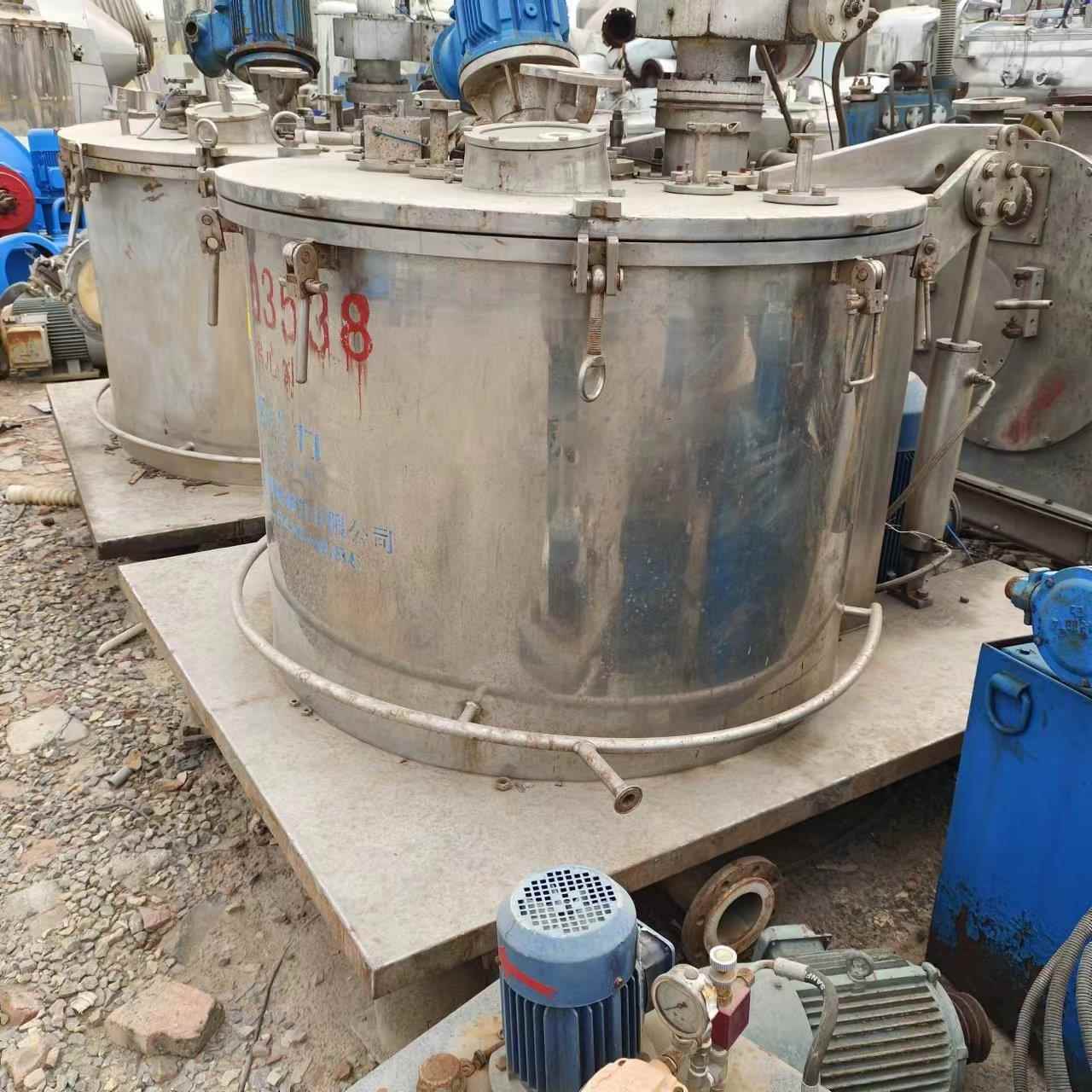 二手1250平板吊袋式衬塑离心机台式不锈钢离心机固液分离离心机