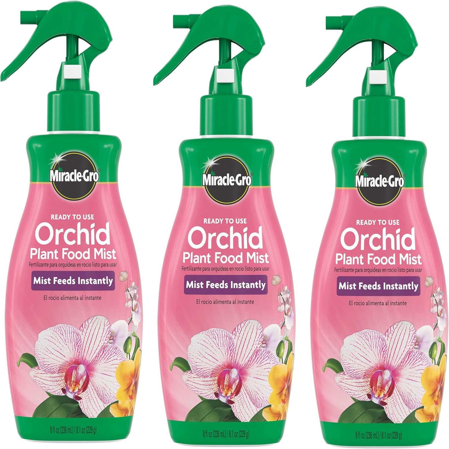 美国直邮 Miracle-Gro 即用兰花营养喷雾室内兰花营养土肥料