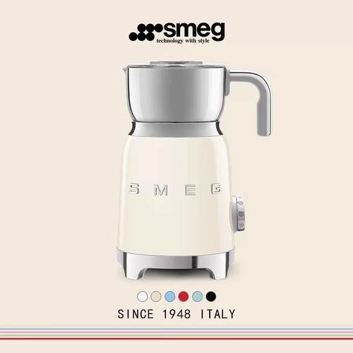 SMEG/斯麦格 电动奶泡机MFF11家用全自动冷热打奶器巧克力机