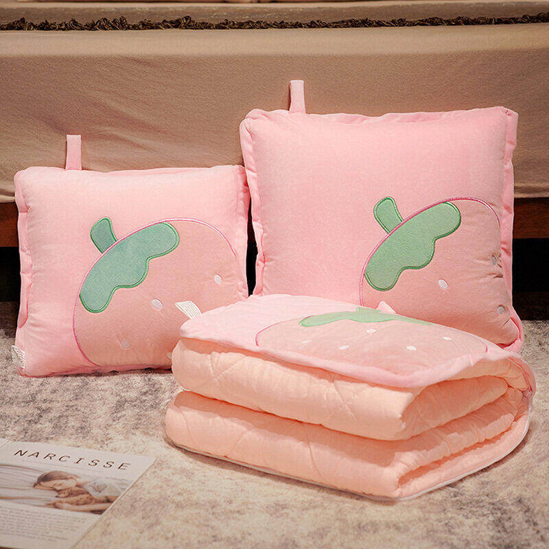 抱枕被子两用午休加厚汽车折叠车用枕头办公室午睡毯子二合一靠枕,居家布艺,抱枕被,淘宝优惠券,粉丝福利购,淘宝优惠卷