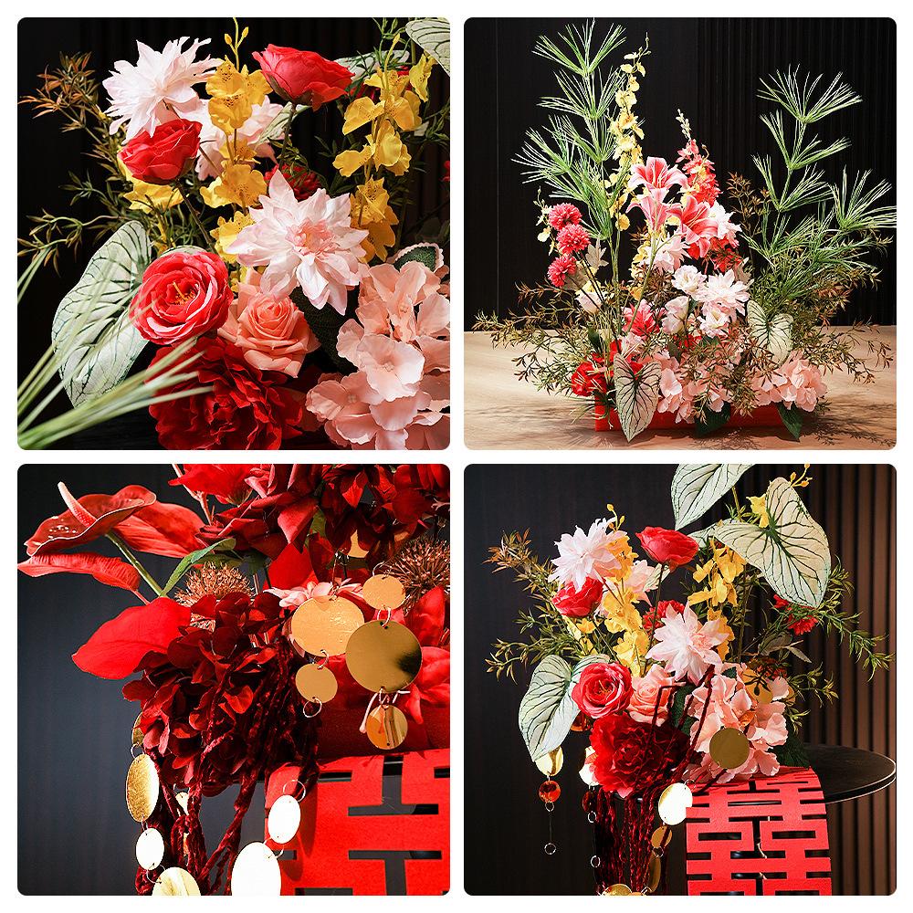 仿真花婚礼布置婚房装饰仿真花