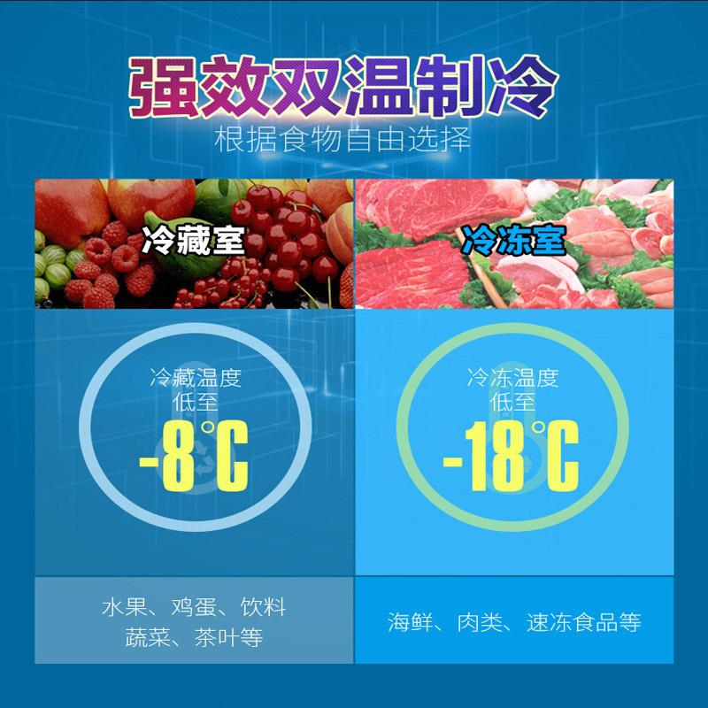 广绅冰柜冷藏工作台商用厨房奶茶店卧式保鲜冰箱冷冻风冷操作台