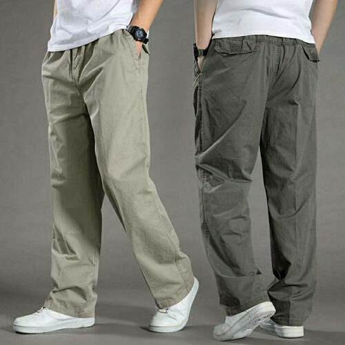 Cargo pants for men Trousers Mens Clothes Hiking Plus Size