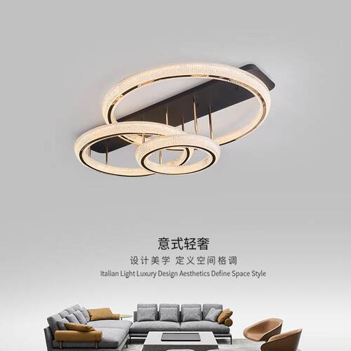 2025新款客厅吸顶灯现代简约大厅主灯小尺寸LED超亮智能中山灯具