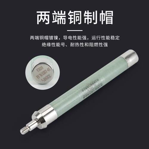 欧熔带螺XRNP1-10/12KV/10A-50KA高压高分段能力限流熔断器管厂家