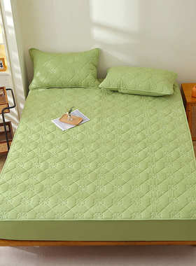 Cotton bed mattress cover bed sheets single bed sheet thick