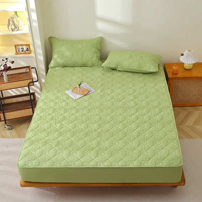 Cotton bed mattress cover bed sheets single bed sheet thick