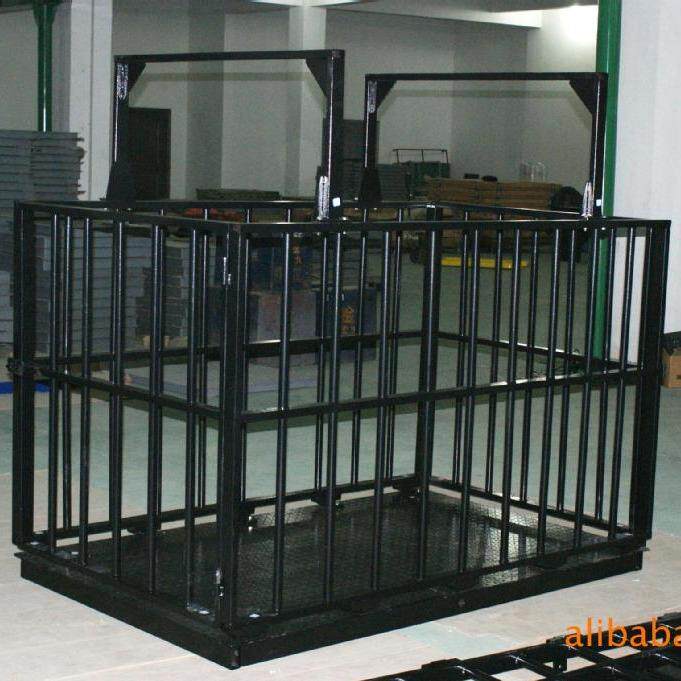 厂家供应畜牧秤动物地磅称猪笼秤猪牛羊动物称宠物秤scale