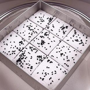 不锈钢蒸桂花糕专用模具松糕方形磨具糯米糕重阳糕慕斯圈工具