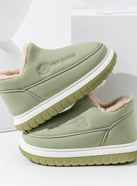 一件代发604-704情侣包跟棉鞋冬保暖防滑女士月子鞋室内