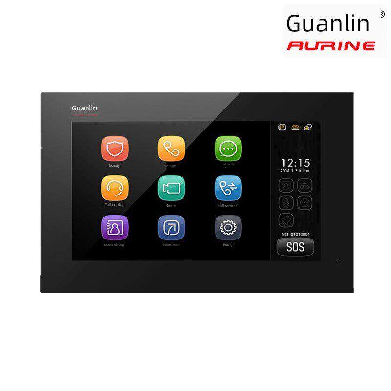 冠林米利可视对讲室内机Gl8系列数字终端触摸屏取代Ml8开口及配件