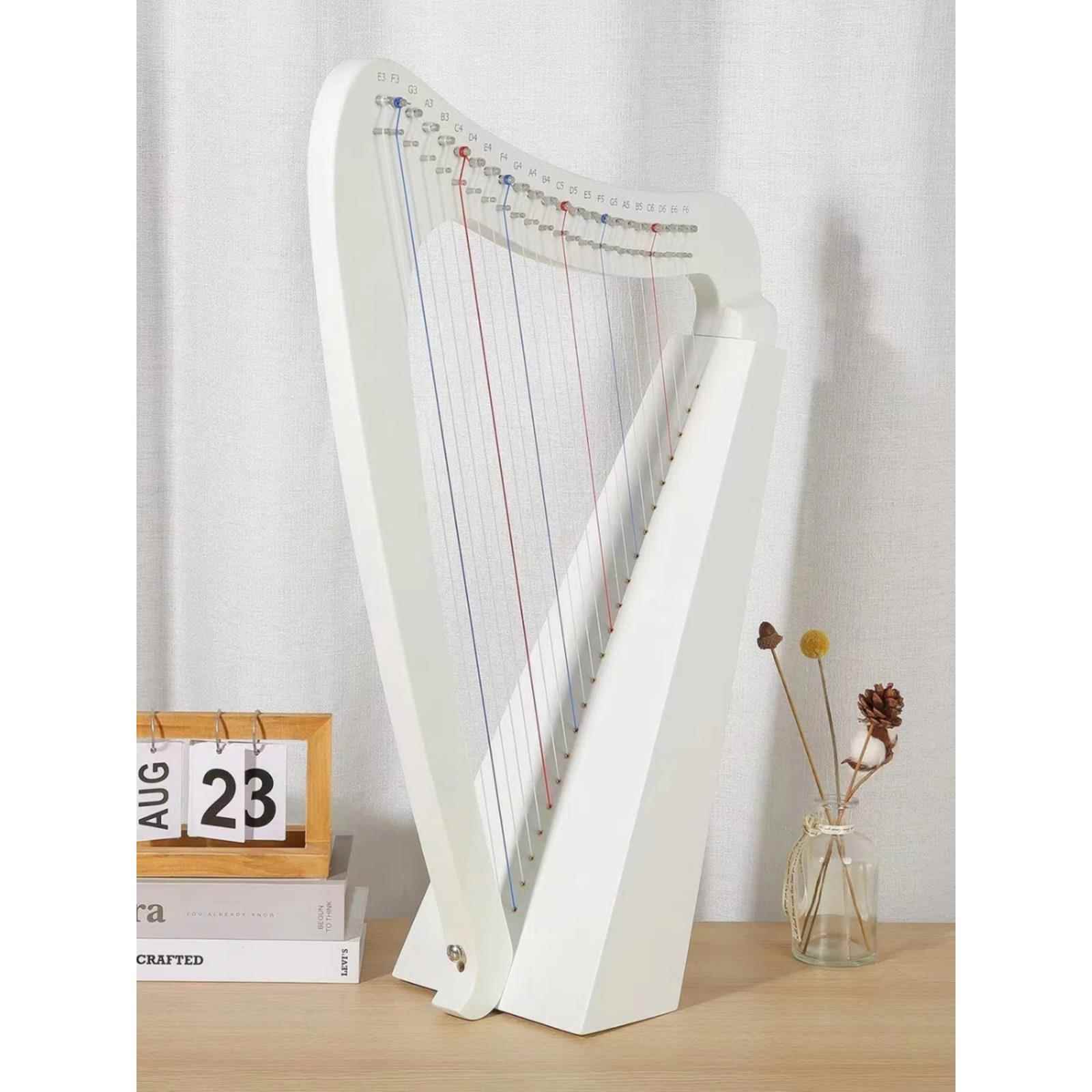 正品竖琴小儿童15/19弦/23/24初学者业小箜篌莱雅琴众专简单易学