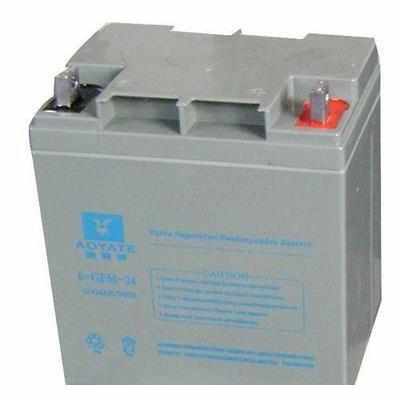 AOYATE奥亚特蓄电6-GFM-24池E(12V24HDDC) PAS电源直流屏用工业电
