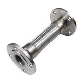 厂家法兰式 金属波纹管法兰软连接304不锈钢编织波纹软接高压