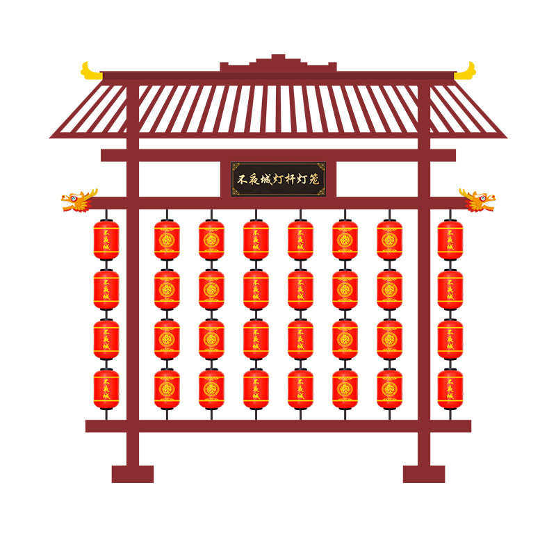 网红夜市不夜城灯笼墙户外防水pe塑料led发光景区亮化古镇灯笼,节庆用品/礼品,灯笼,淘宝优惠券,粉丝福利购,淘宝优惠卷
