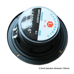 5英寸全音域扬声器5.5英寸低音音频扬声器配件8欧姆30W