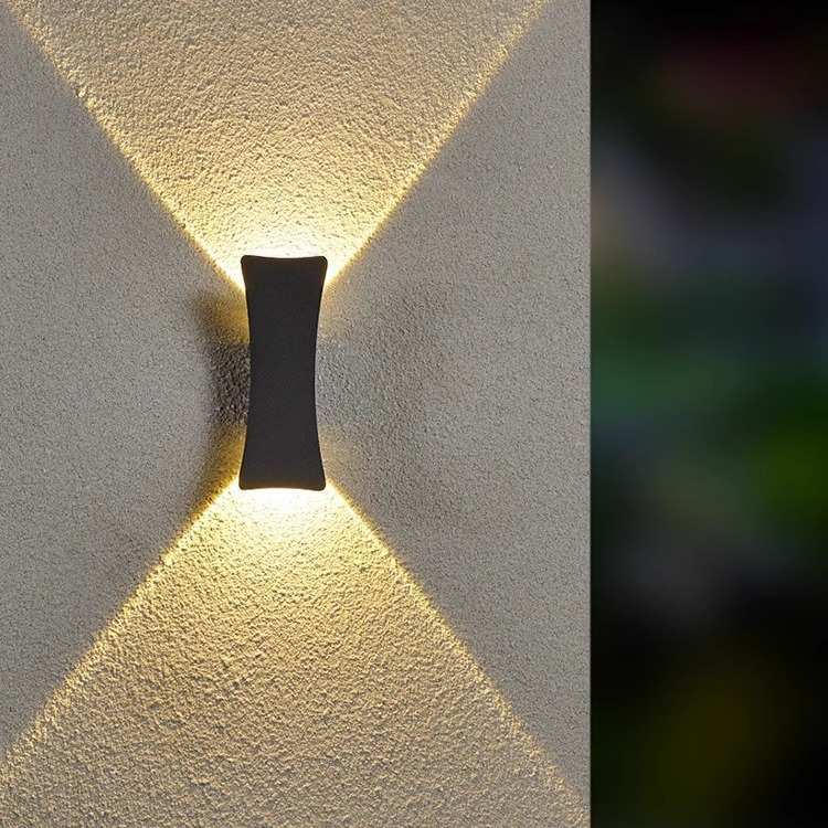 现代室外卧室床头灯阳简约灯具客厅露台防水过道led壁灯台灯户外