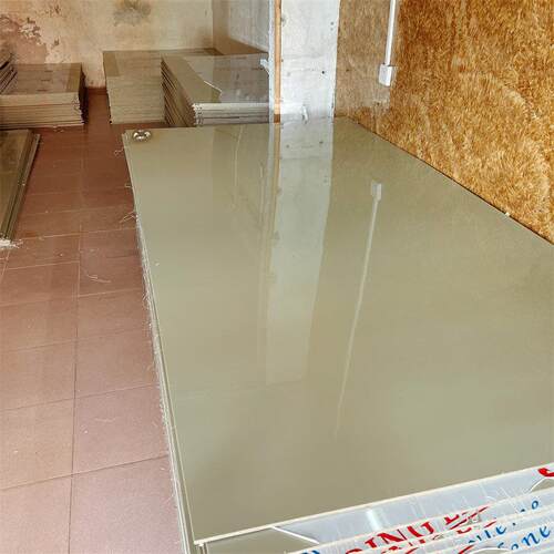 米黄色PP胶板防水垫板工程尼龙硬塑料耐磨米灰色塑胶加工pp板材