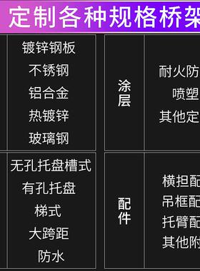 厂家合铝金梯梯式防火不锈钢铝合金桥大跨距电缆架UEC式电缆桥架