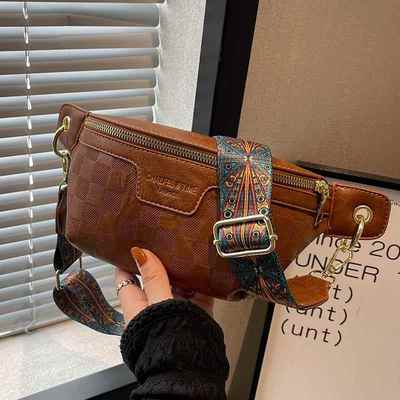 复古小众设计包包女春夏2025新款时尚斜挎包小包百搭爆款胸包腰包