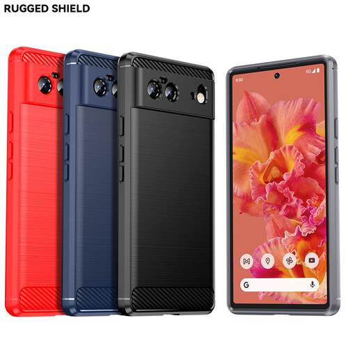 适用谷歌6/6A/6pro手机壳谷歌Pixel6A/6Pro拉丝硅胶手机壳保护套