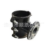 无品牌 厂家供应现马鞍三通开哈夫节机货械边法兰增接口工程专用