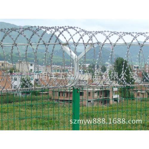 深圳明洋 Y型柱监狱防护网防爬围栏看守所刺丝 监狱围网 可DZ