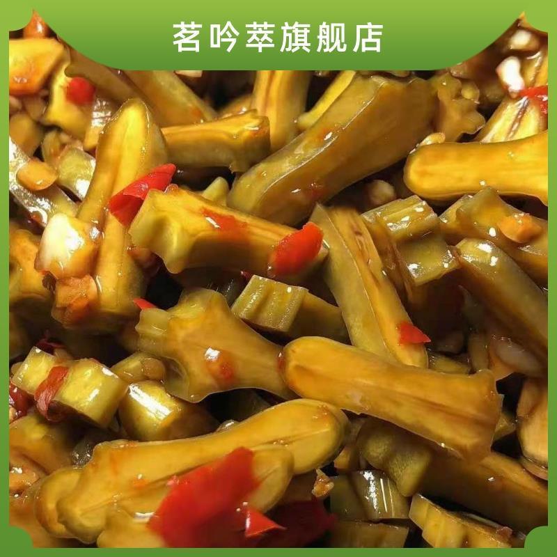 广西横县酱香蒜酸刀豆开罐即食小吃辣脆爽脆嫩可口溪叶权