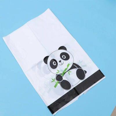 Pennant Banner Panda Paper Dish Plate Cup Tissue Tablecloth