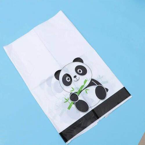Pennant Banner Panda Paper Dish Plate Cup Tissue Tablecloth