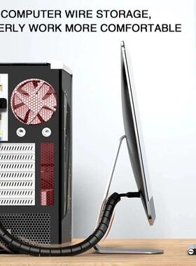 2M/1M Flexible Spiral Cable Wire Protector Cable Organizer C