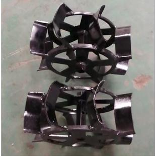 微耕机防滑铁轮行走犁地旱地两四驱农机具配件开沟犁地铁轱辘加厚