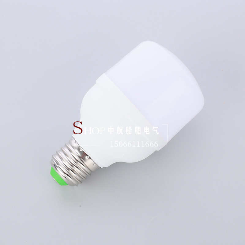 船用信号灯LED灯泡B15小螺口24V220V双触点E14螺口灯泡3W5W机床灯