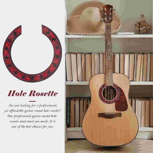 Guitar Decals Rosette Accessories Abalone Inlay Sticker