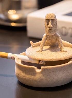古怪灰缸搞怪高级感家用搞笑烟灰缸古怪可爱防灰飞碗灰缸创意抽象
