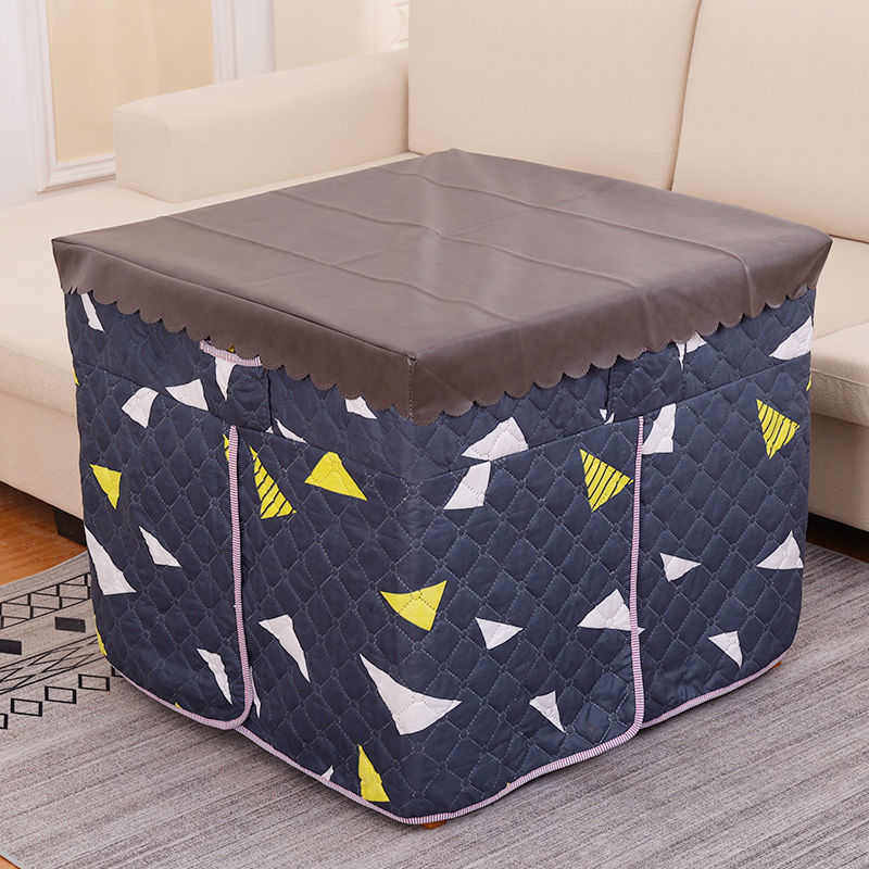 新款加厚烤火桌罩套电炉罩四方形烤火被电暖炉罩子烤火桌布皮套棉,居家布艺,一次性防尘罩,淘宝优惠券,粉丝福利购,淘宝优惠卷