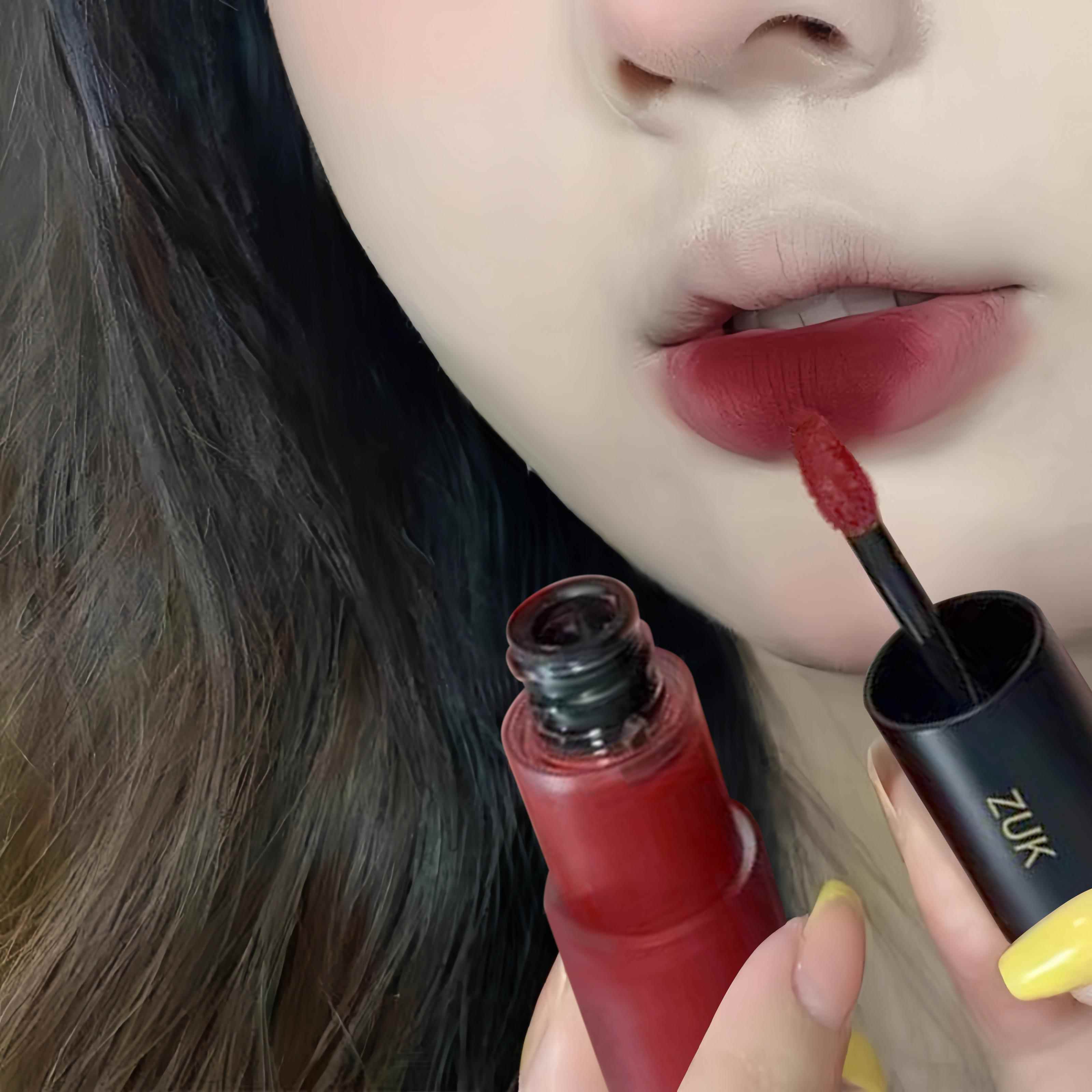 小蛮腰口红唇釉不掉色不沾杯雾面哑光唇泥高级丝绒持久唇彩正品