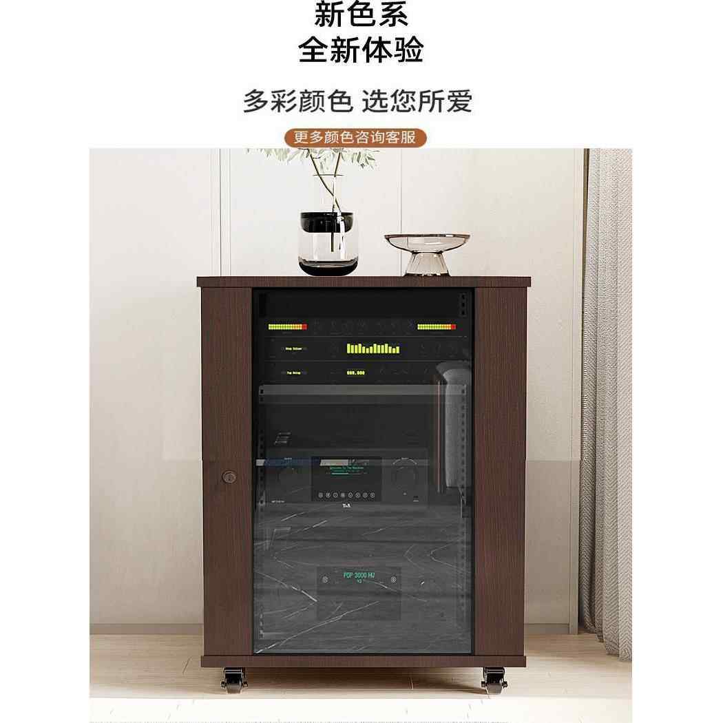 桦崟德尼拉美科功放 柜 剧场设备设备专业 架 式Ktv航空移动木 柜摆件饰品床笠拉车