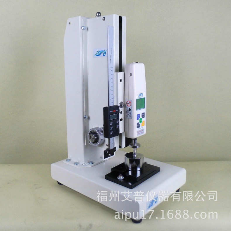 AIPU/艾普手动弹簧拉压试验机 K-50HB弹簧强度试验机 弹性测试仪