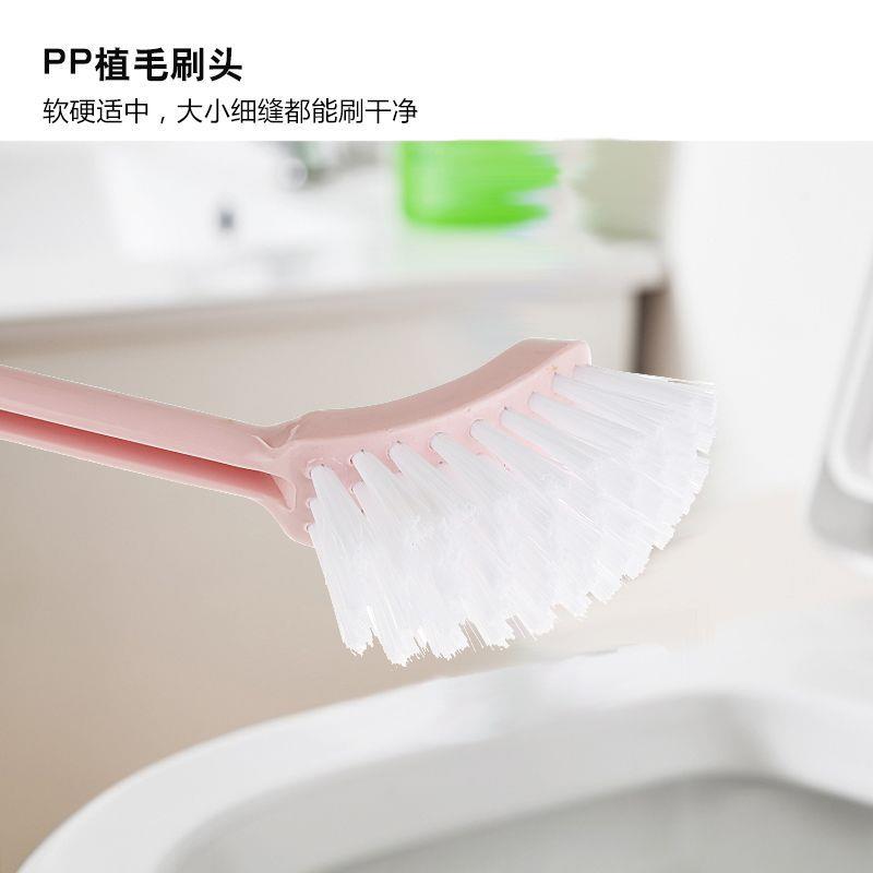 新款直销振兴长柄厕所刷清洁厕刷套装浴室擦地板瓷砖浴缸马桶刷家