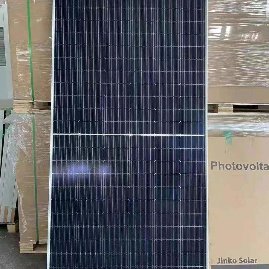 晶科N型570W575W630w双面正A级质保光伏太阳能电池板发电板单硅流