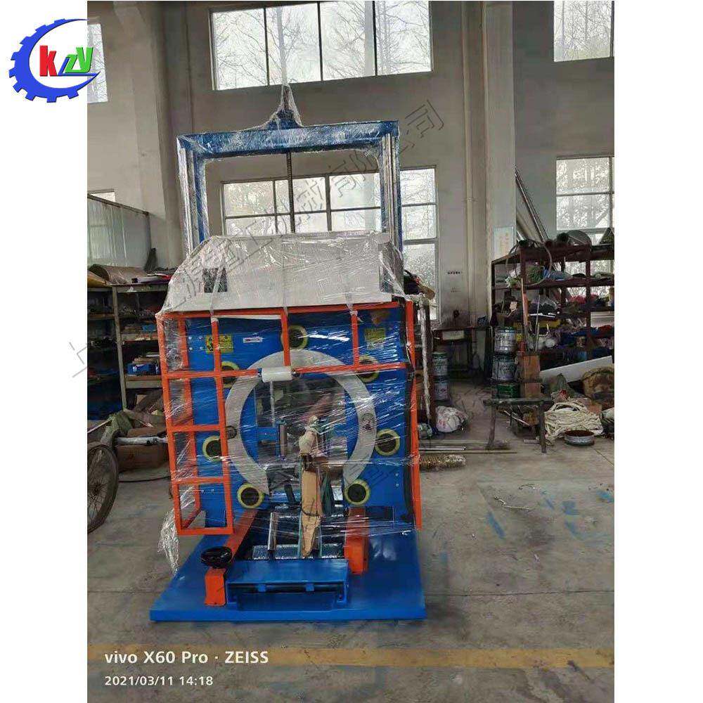 地暖管水管缠绕包装机环形胶管软管钢圈打包机橡胶塑料管包裹机