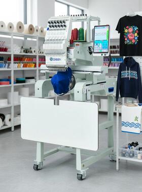 家用迷你刺绣机全自动小型帽绣机电脑绣花机 Embroidery Machine