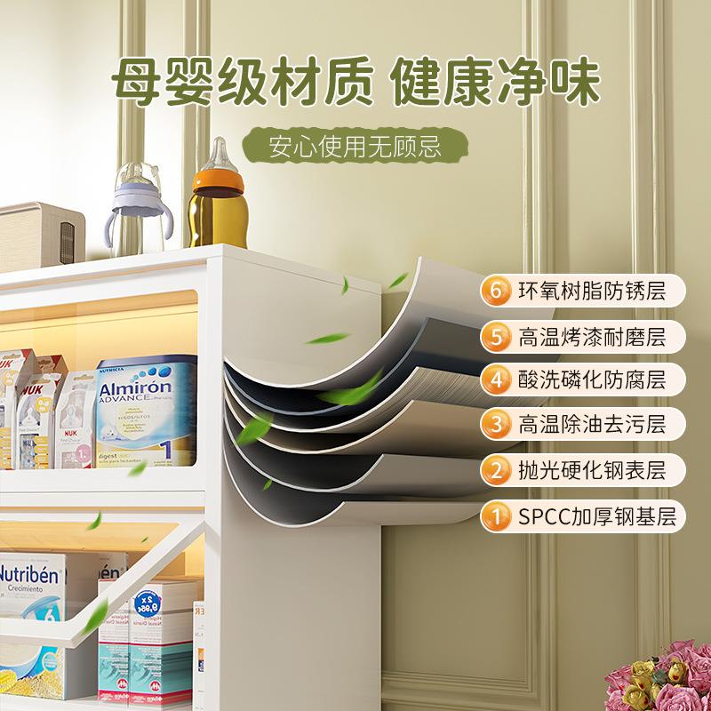 家钢架制书柜防尘铁皮柜玻璃FCSG-02展示柜落地收纳柜卧室多用用