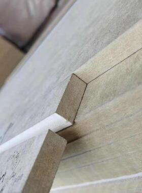 白色高密度加宽纤维板中纤板胺可雕刻桉木三聚氰贴面板框MIE做相