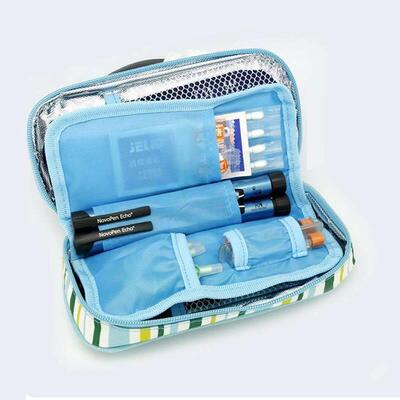 MegaWalke Insulin Cooler Bag Portable Insulated Diabetic
