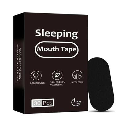 30/60pcs Mouth Tape for Sleep Anti Snoring Mouth Nose Strips